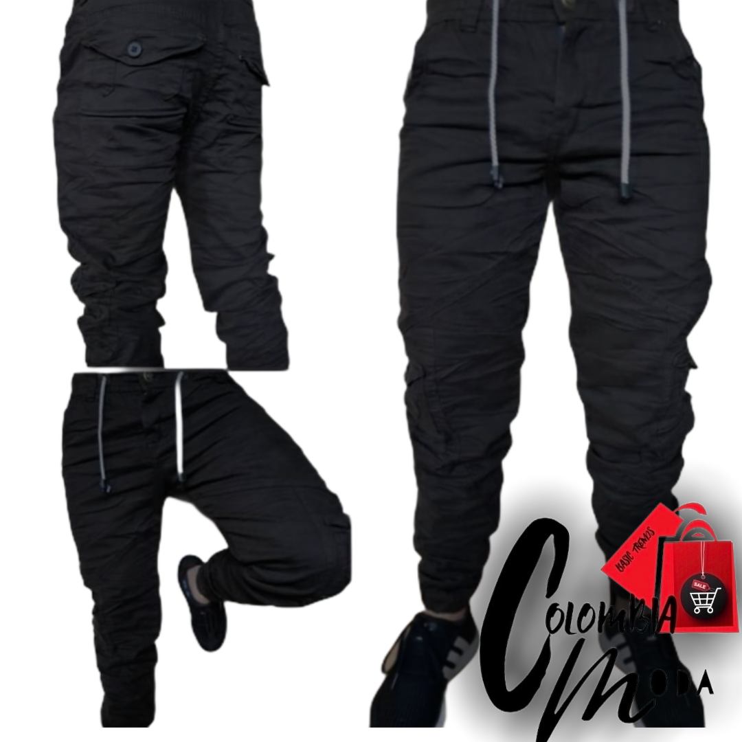 Pantalones Jogger Para Caballero T92